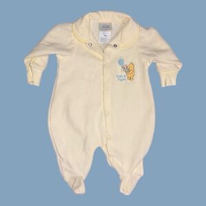 Vintage Classic Pooh Fleece Sleeper